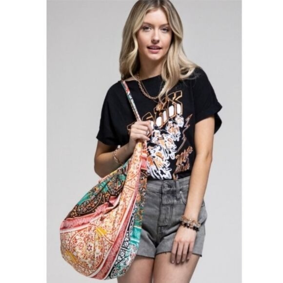 Ruggine "Piece of my Heart" Mandala Boho Bag - Picture 2 of 10